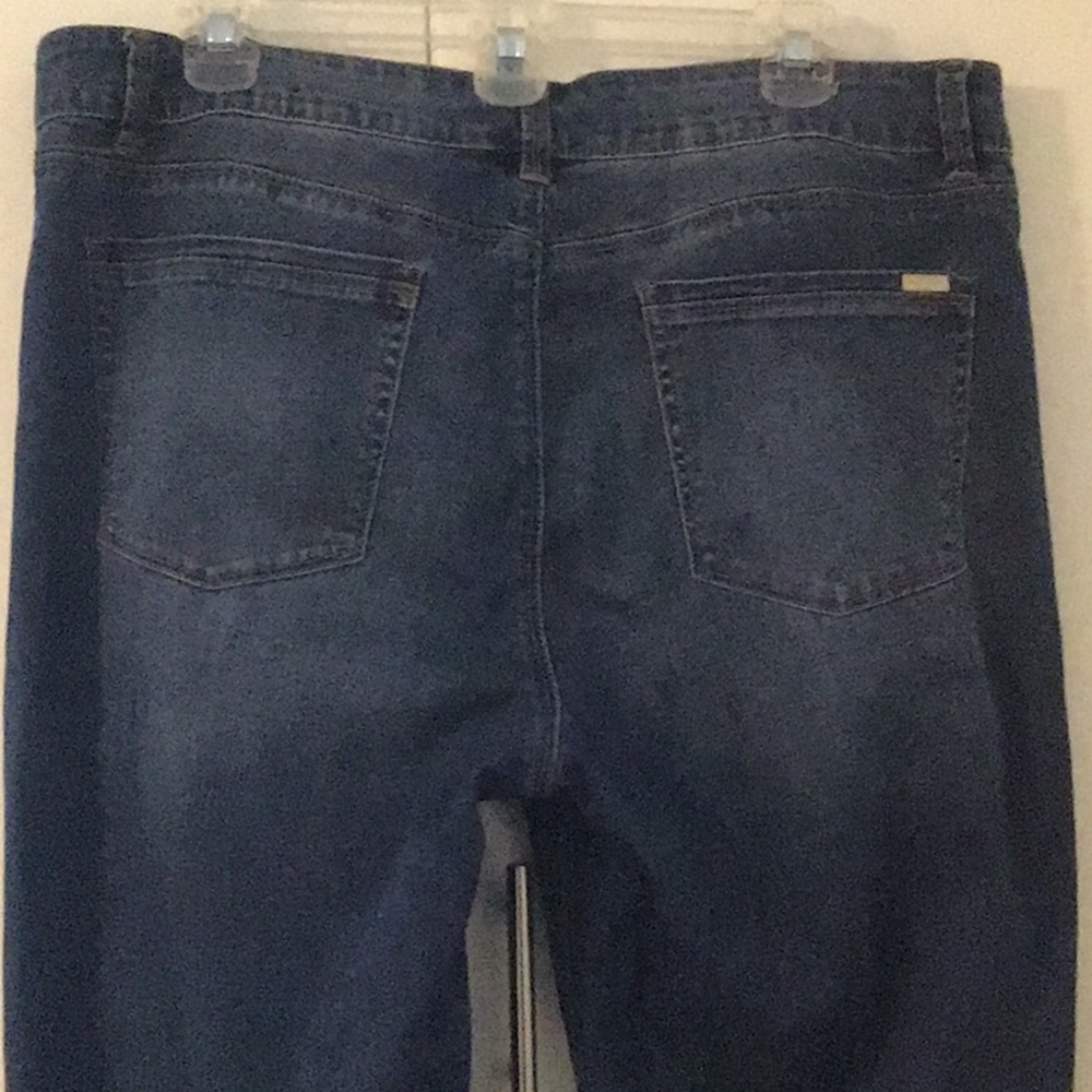White House/black market jeans size 14 R Flare “Leo” - Picture 6 of 7